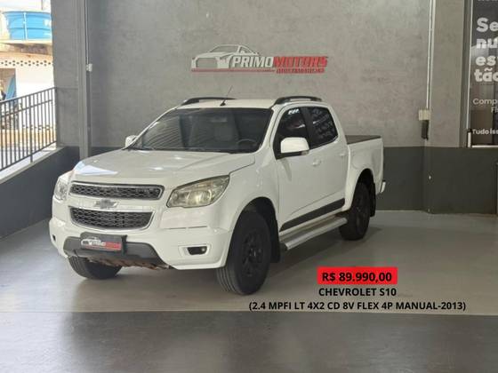 CHEVROLET S10 2.4 LT 4X2 CD 8V FLEX 4P MANUAL